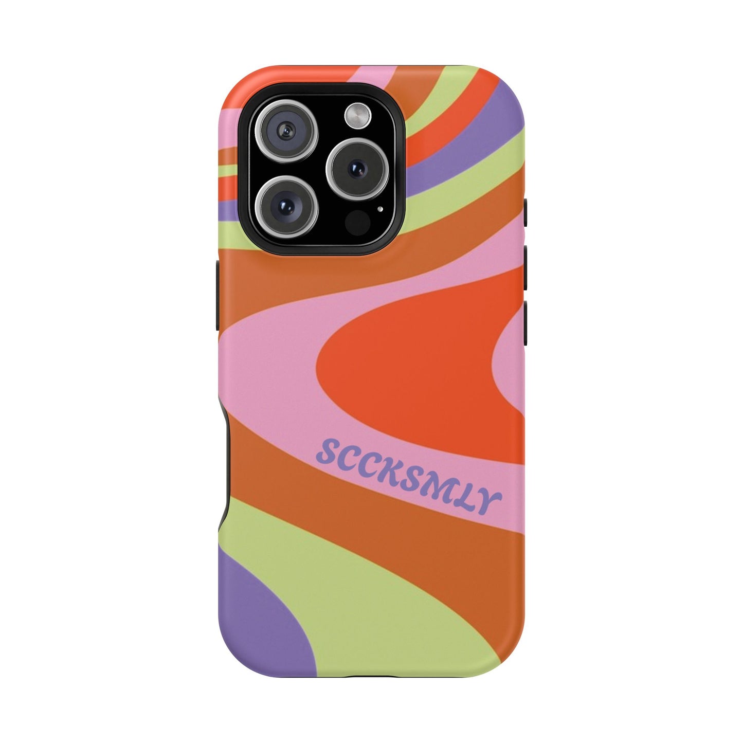 Curvy Swirl Phone Case for Apple