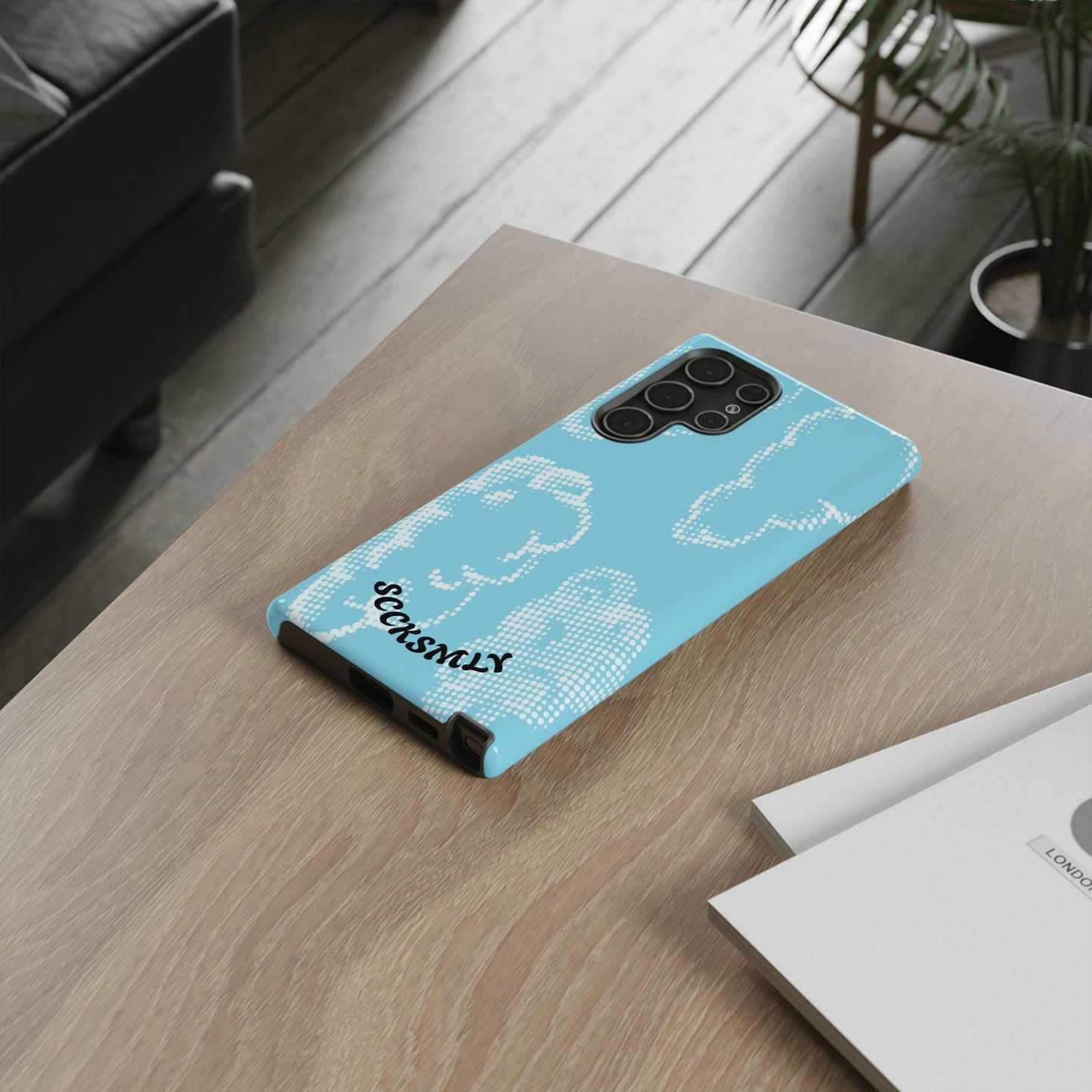 Comic Dot Sky Tough Phone Case for Samsung