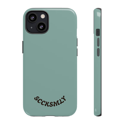 SOLID Fudge Mint Crunch Tough Phone Case for Apple