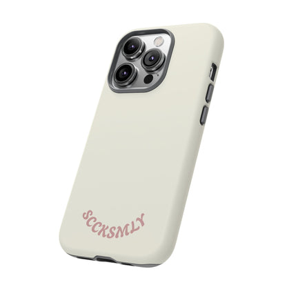 Sweet Oat Milk Tough Phone Case for Apple