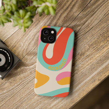 Psychodelic Acid Swirl Phone Case for Apple