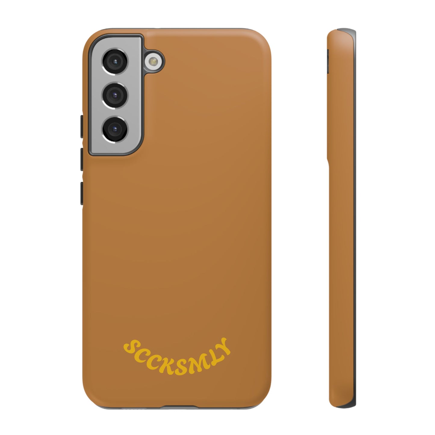 SOLID Spice Caramel Tough Case for Samsung