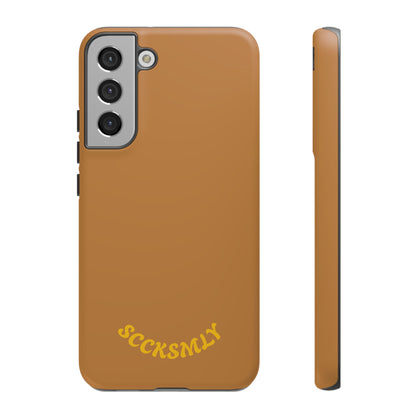SOLID Spice Caramel Tough Case for Samsung