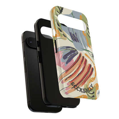 Botanical Strokes Palette Tough Phone Case for Google Pixel