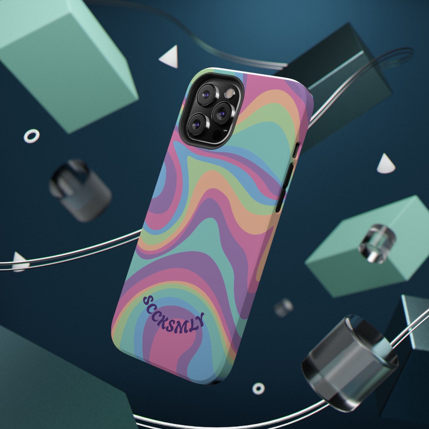 Pastel Swirl Phone Case for "IOS or Apple"