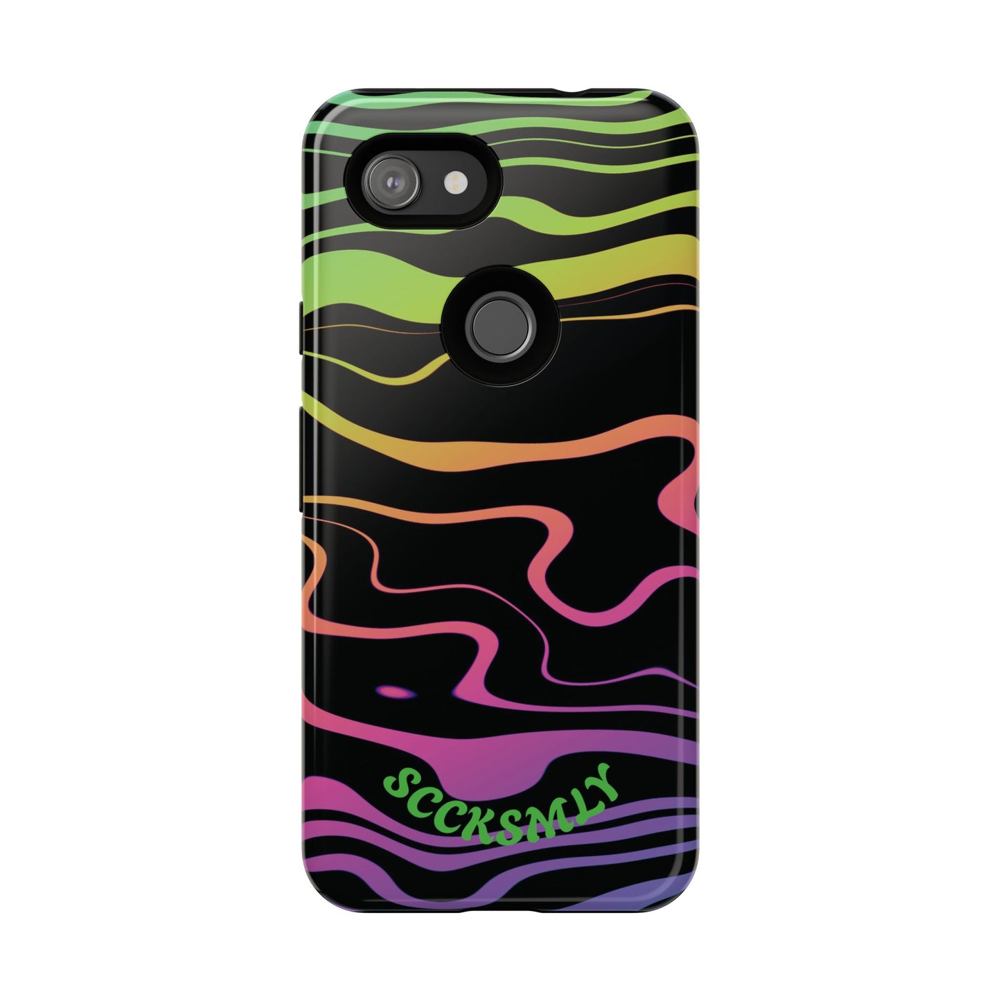 Dark Rainbow Phone Case For Google Pixel