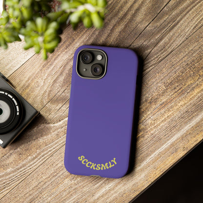 SOLID Dreamy Dusk Purple Tough Case for Apple
