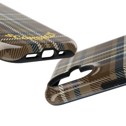 Earth and Sky Plaid Phone Case for Apple