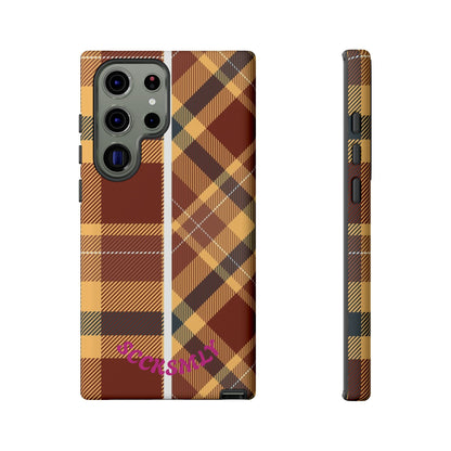 Autumn Plaid Phone Case for Samsung
