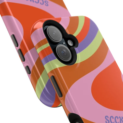 Curvy Swirl Phone Case for Apple