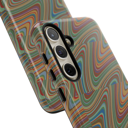 Earthly Waves Tough Phone Case for Samsung