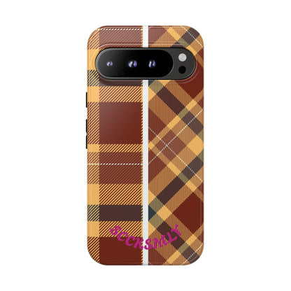 Autumn Plaid Phone Case for Google Pixel