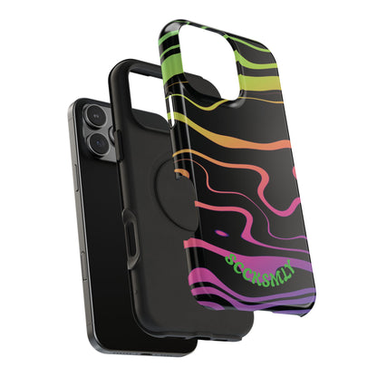 Dark Rainbow Phone Case for Apple