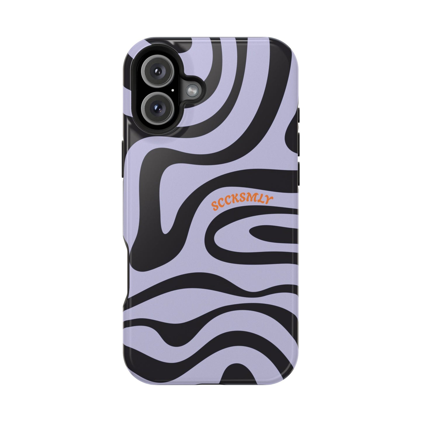 Purple Swirl Phone Case for "IOS or Apple"