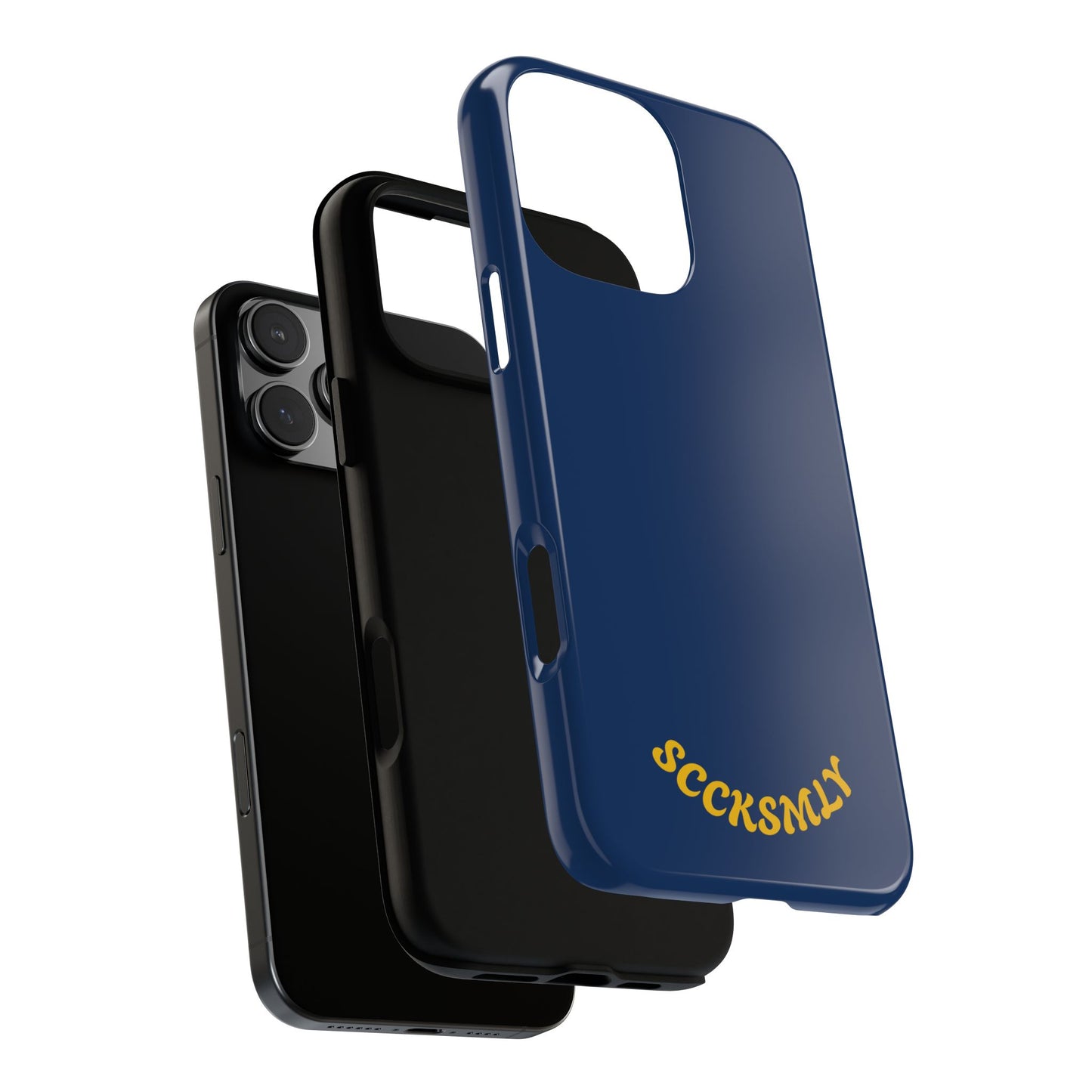 SOLID Cobalt Haze Tough Case for Apple