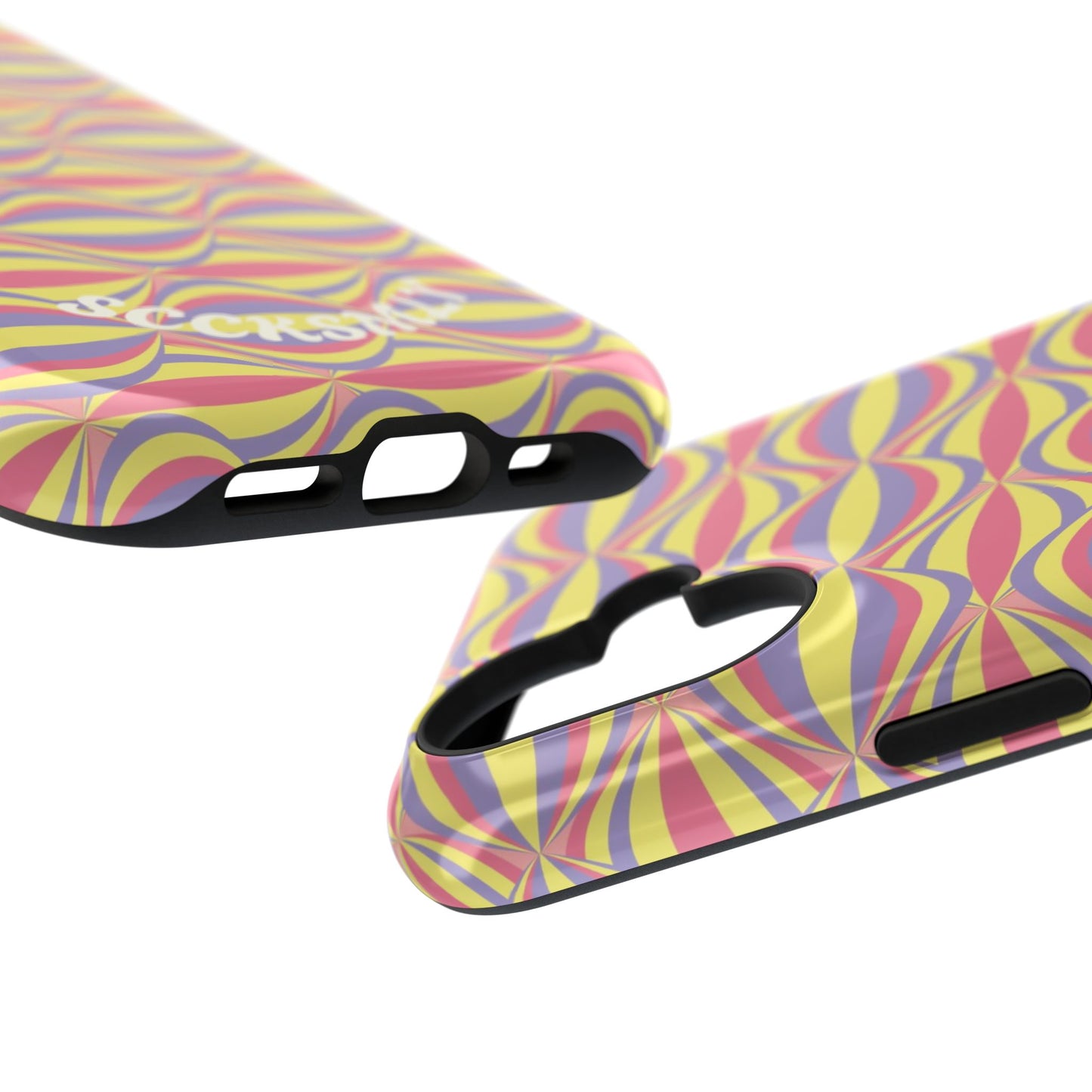 Electric Orbit Tough Phone Case for Apple
