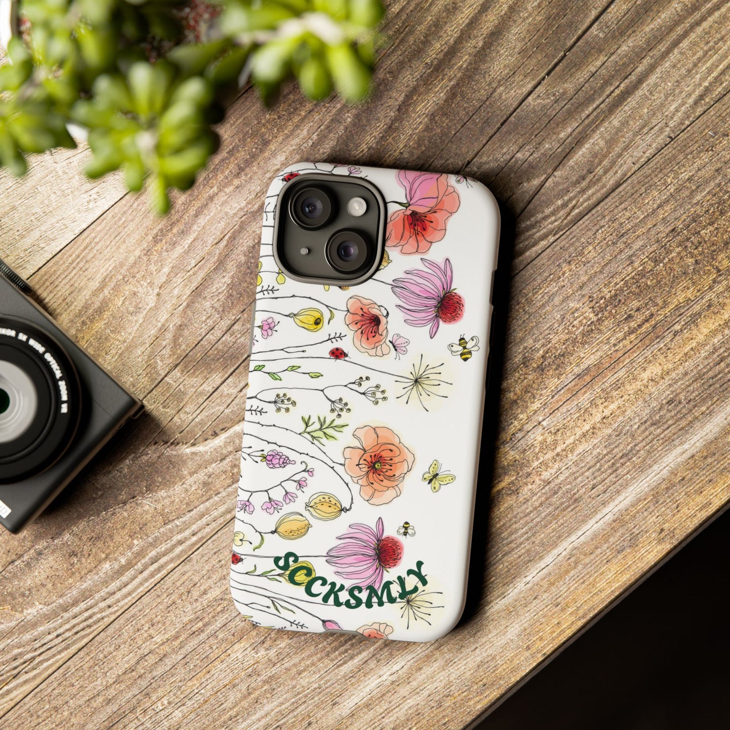 Wonderful Garden Tough Phone Case for Apple