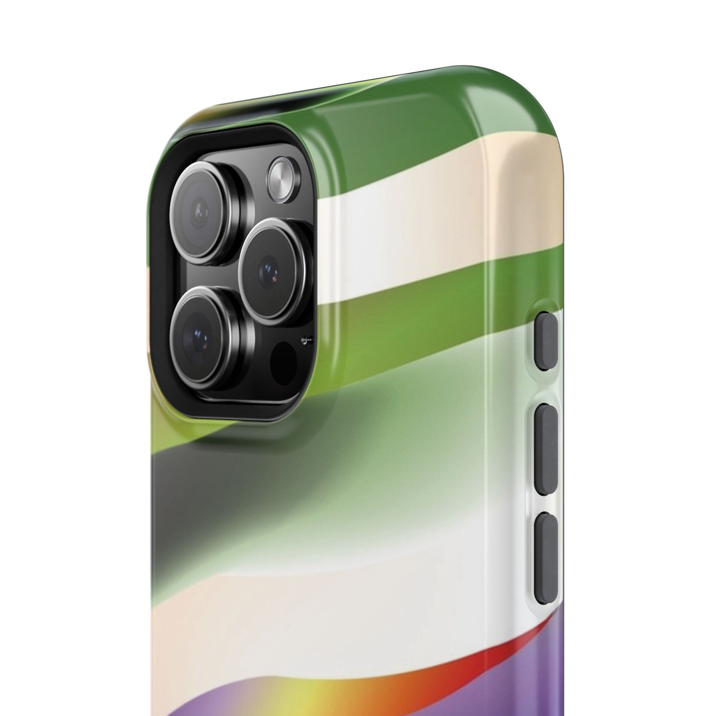 Green Waves Phone Case for Apple