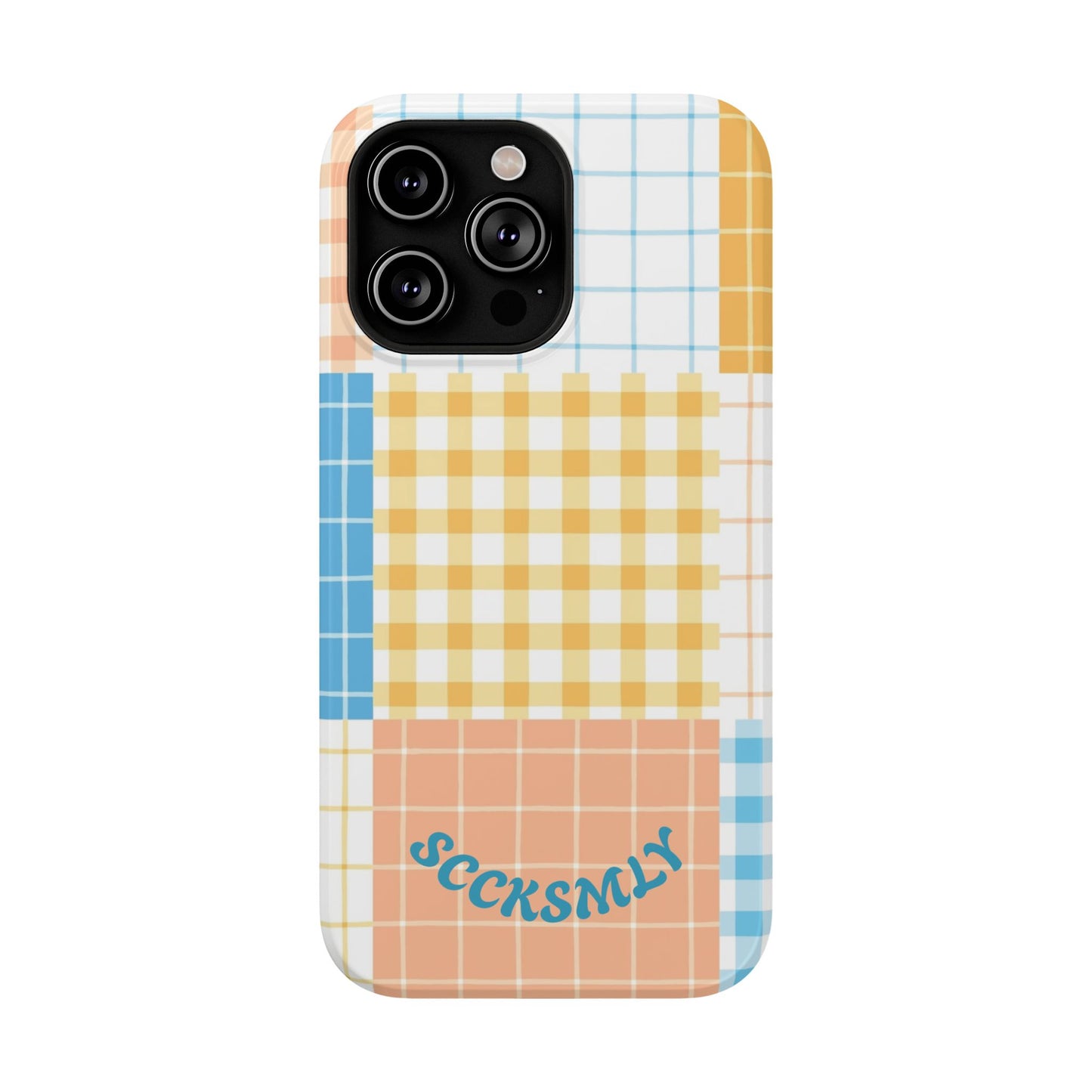 Joy Checkmate Phone Case for Apple
