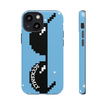 Pixel Glass Tough Phone Case for Apple