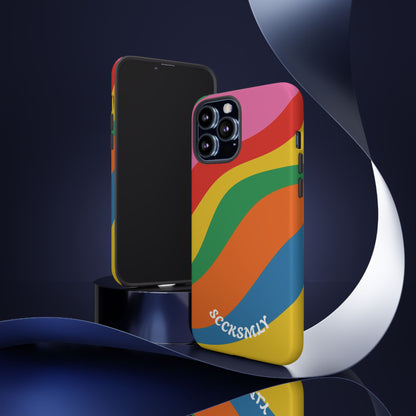 Candy Ribbon Tough Phone Case for Apple
