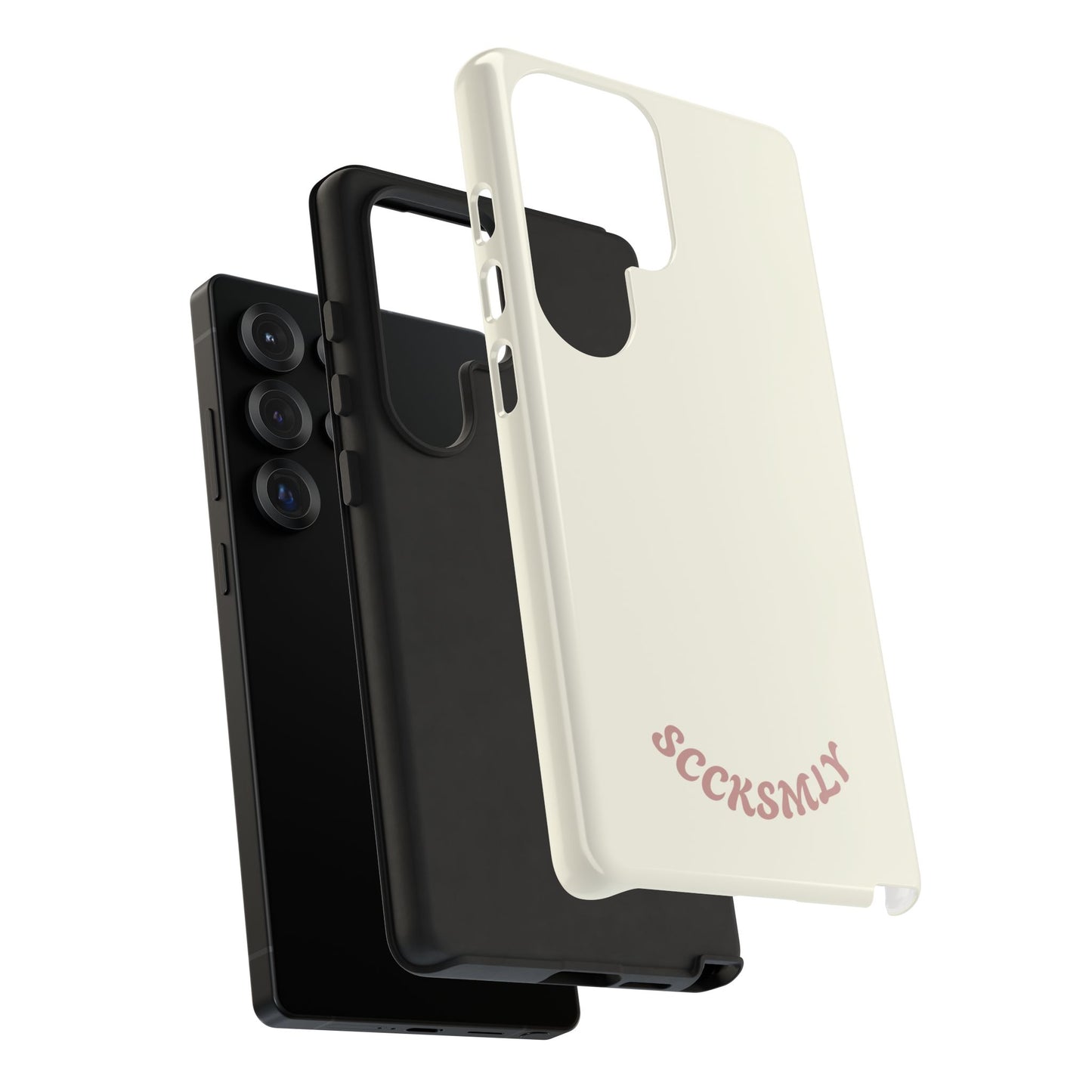 Sweet Oat Milk Tough Phone Case for Samsung
