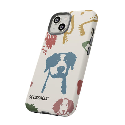 Paws & Portraits Tough Phone Case for Apple