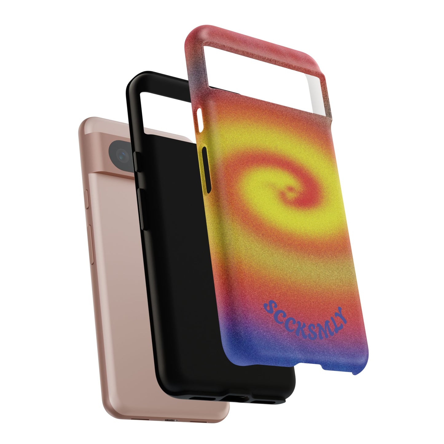 Toxic Spiral Tough Phone Case for Google Pixel