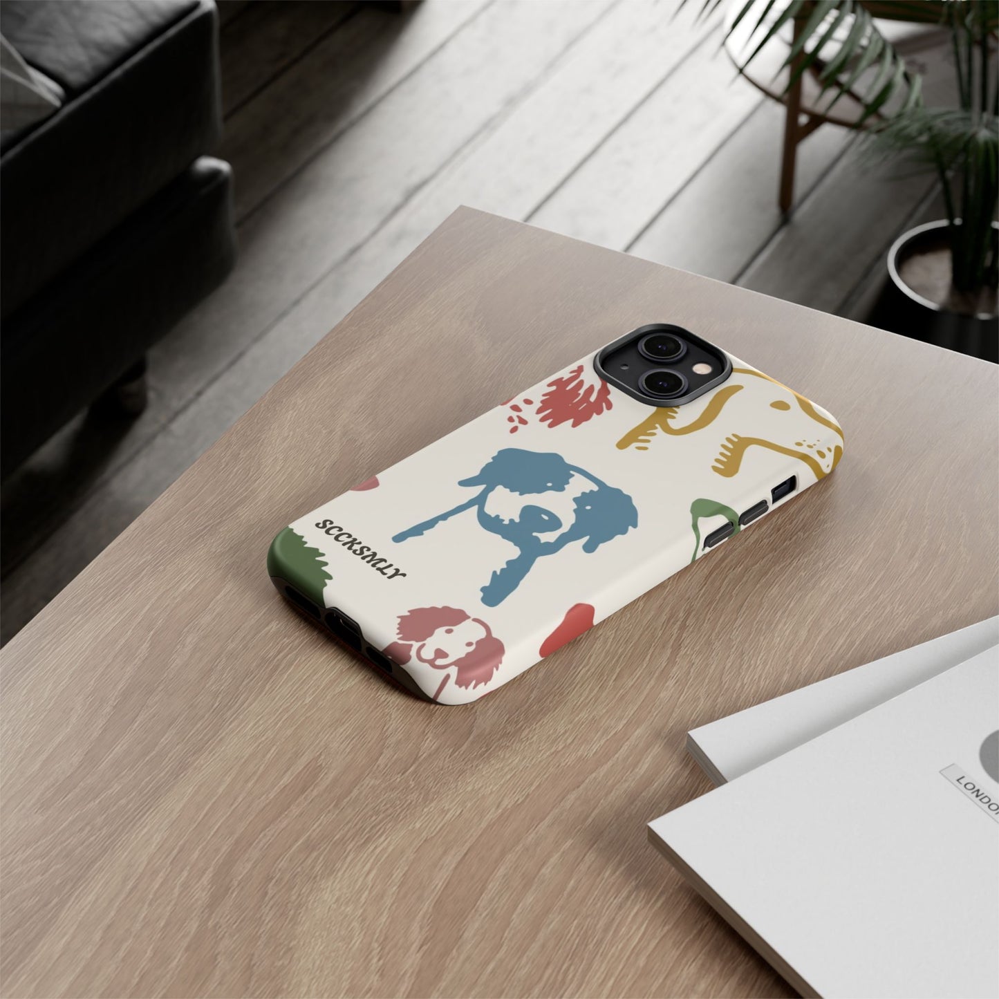 Paws & Portraits Tough Phone Case for Apple