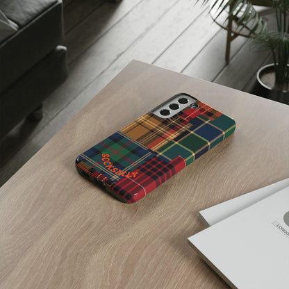 Heritage Hues Patchwork Tough Phone Case for Samsung