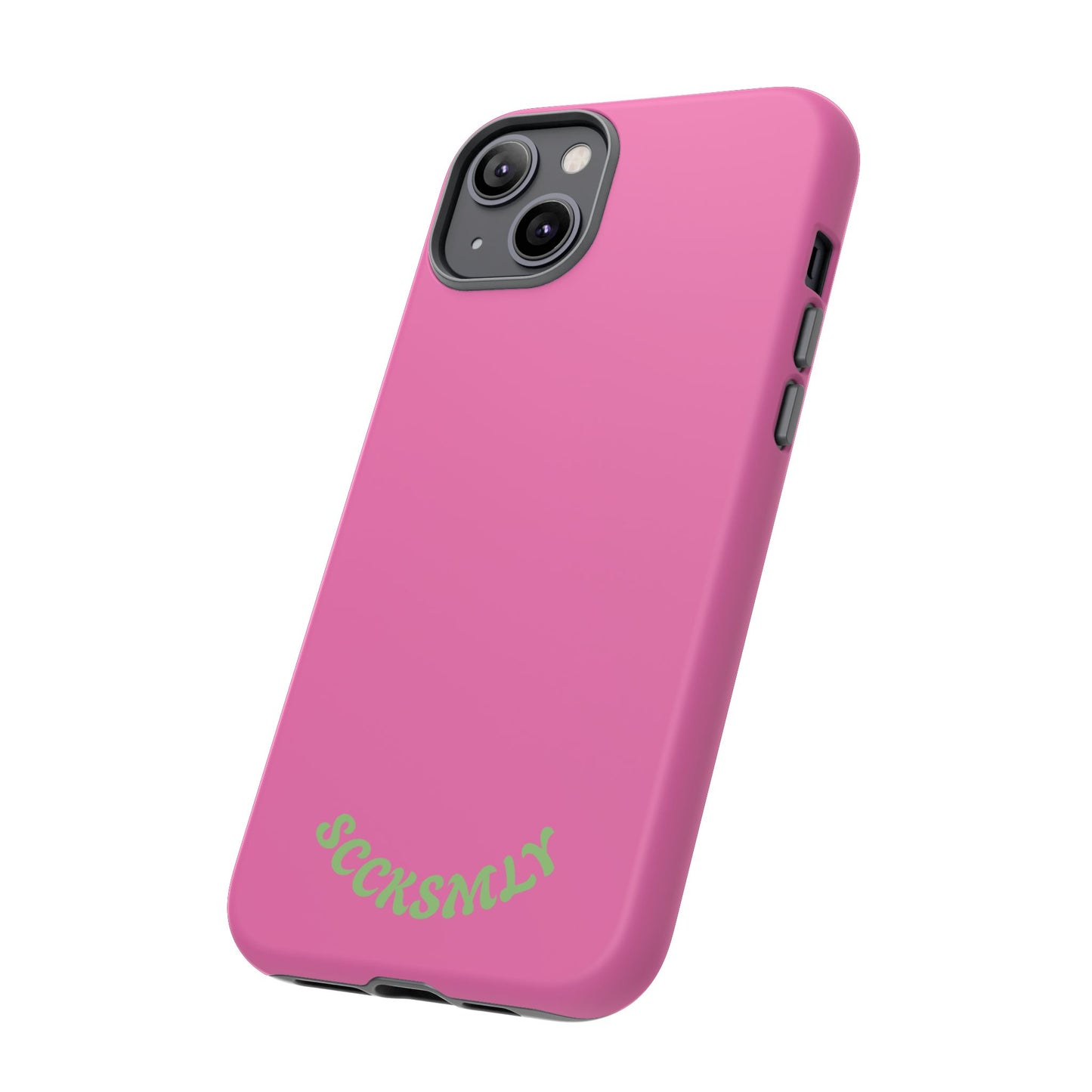 SOLID Sweet Static Pink Tough Case for Apple