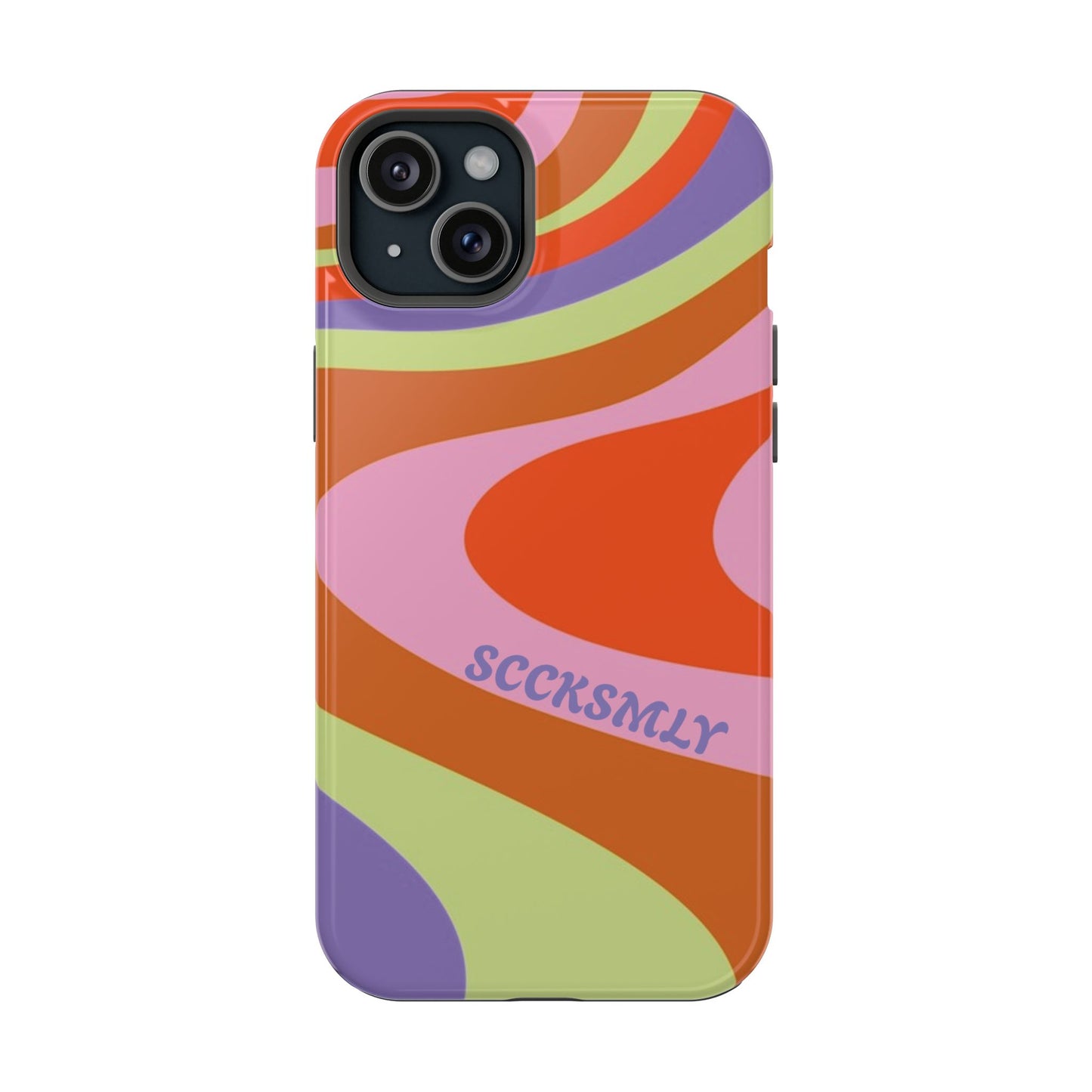 Curvy Swirl Phone Case for Apple