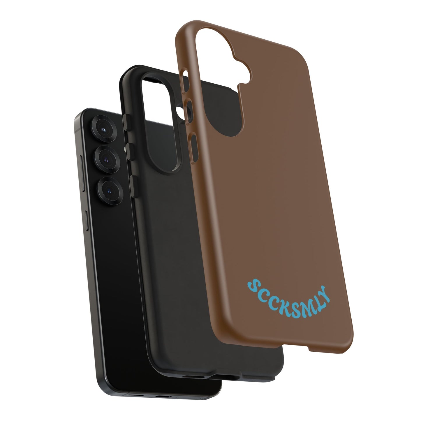 SOLID Chocolate Coco Tough Case for Samsung