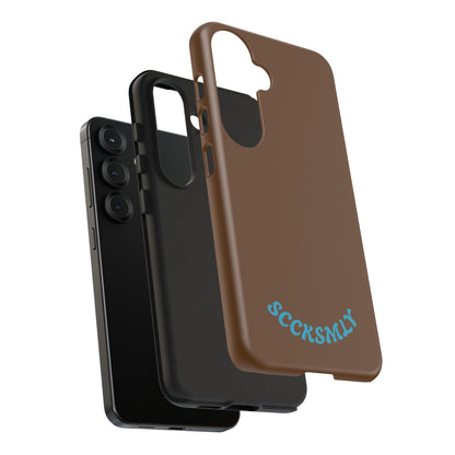 SOLID Chocolate Coco Tough Case for Samsung