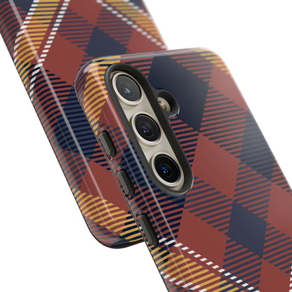 Harvest Tartan Phone Case for Samsung