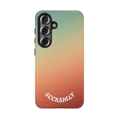 Warm Ombré Tough Phone Case for Samsung