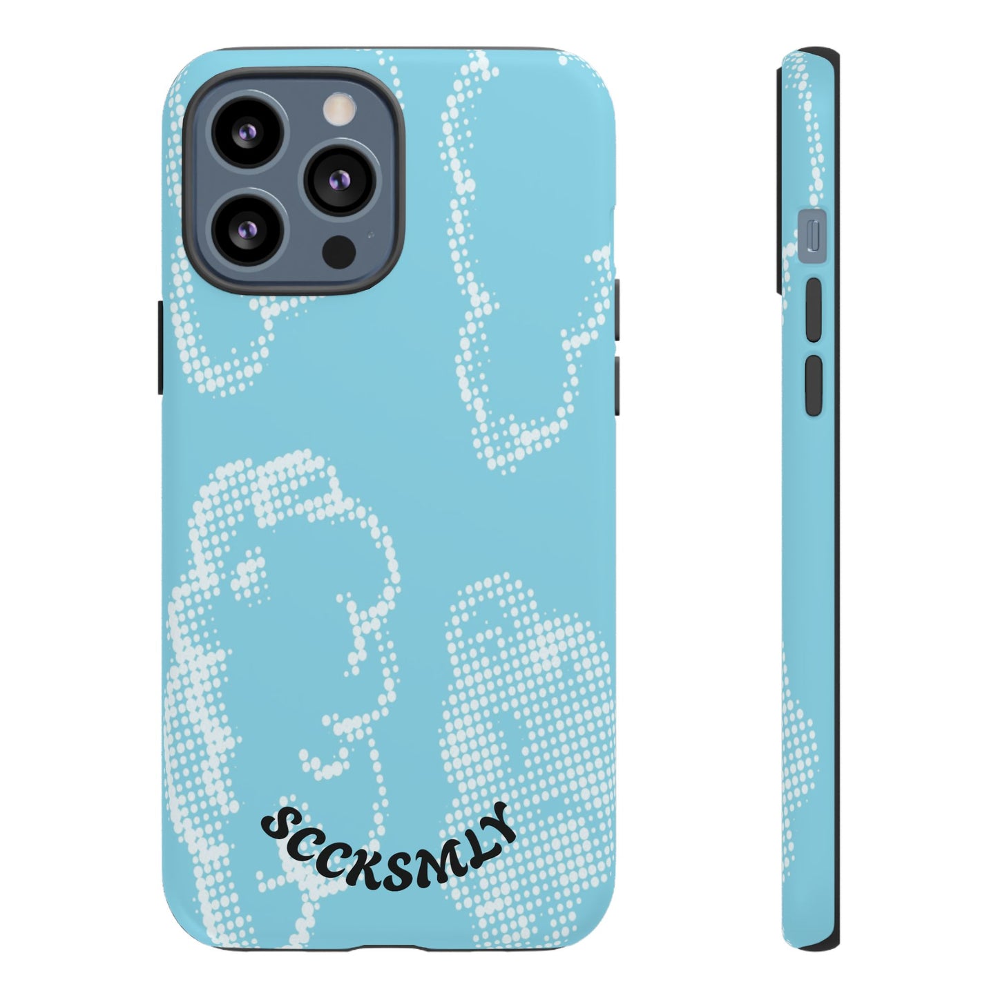 Comic Dot Sky Tough Phone Case for Apple
