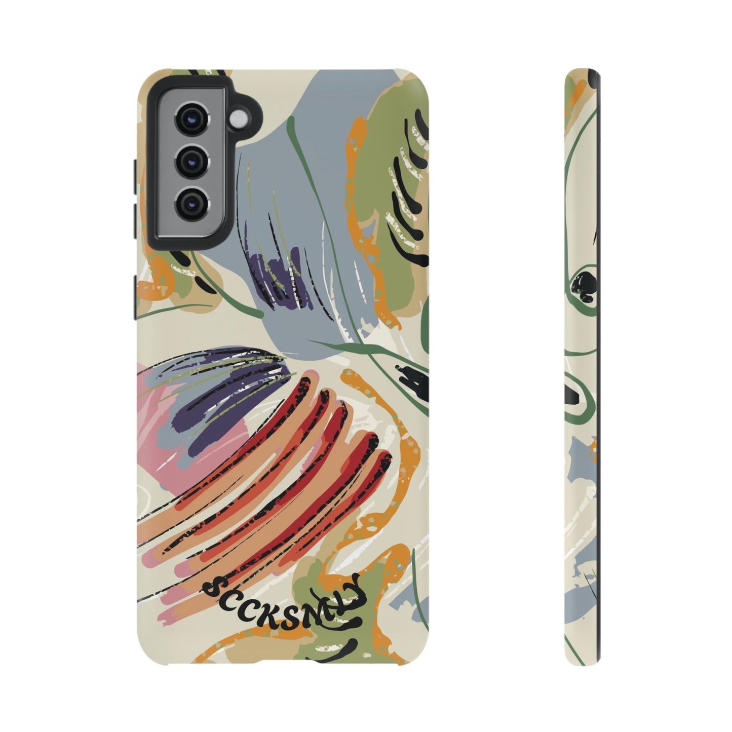 Botanical Strokes Palette Tough Phone Case for Samsung