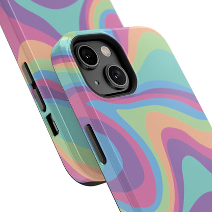Pastel Swirl Phone Case for Apple