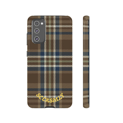 Earth and Sky Plaid Phone Case for Samsung