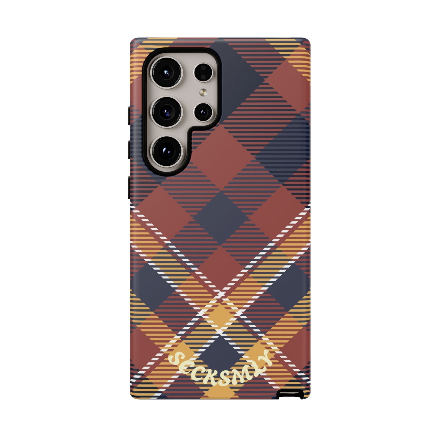 Harvest Tartan Phone Case for Samsung