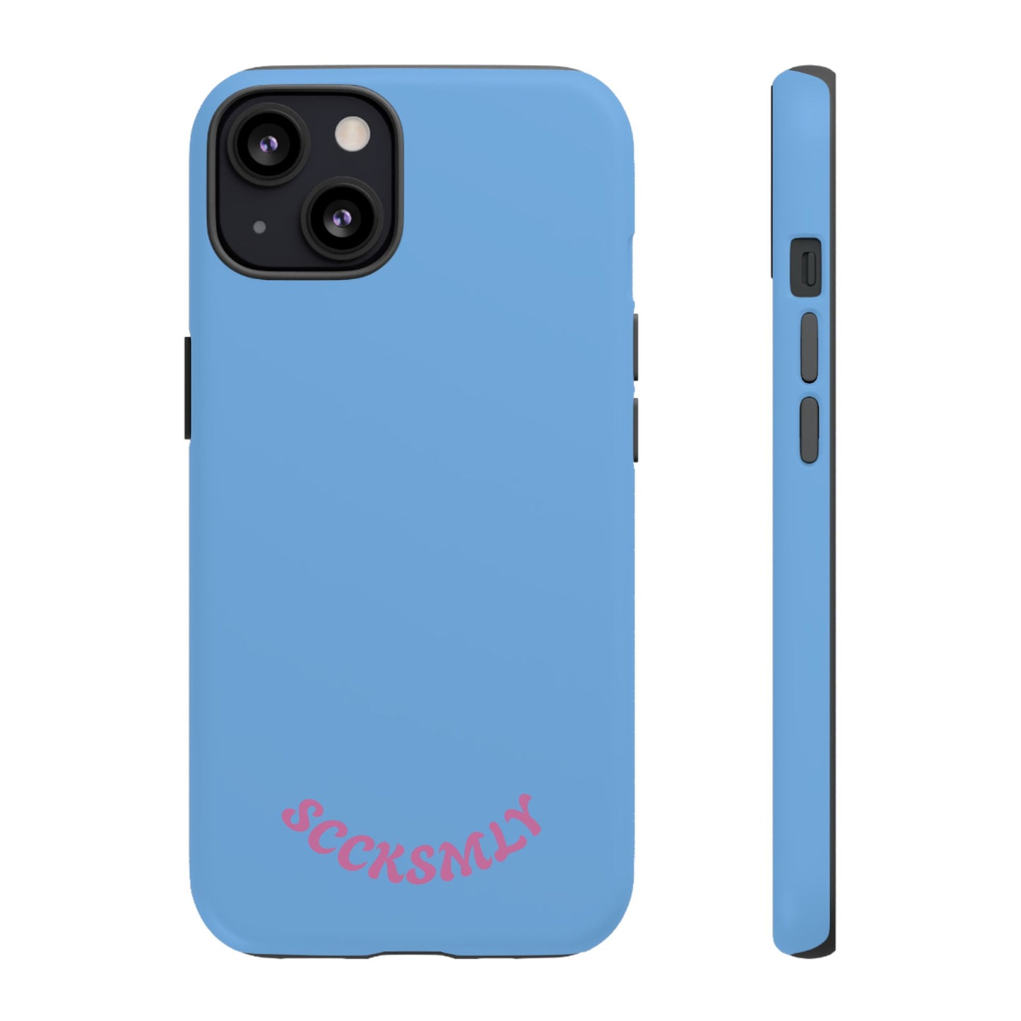 SOLID Blue Candie Tough Case for Apple