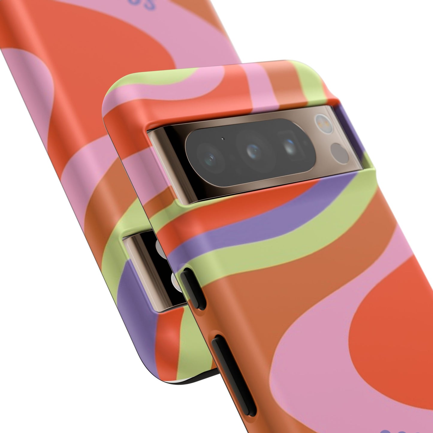 Curvy Swirl Phone Case for Google Pixel