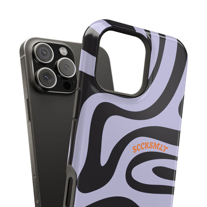 Purple Swirl Phone Case for Apple