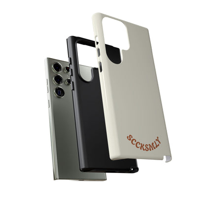 Toasted Eggshell Tough Phone Case for Samsung