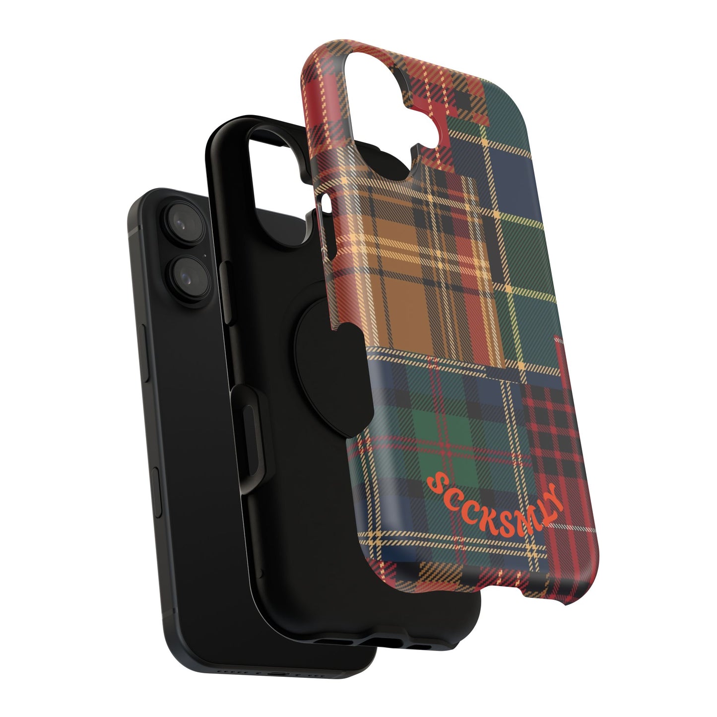 Heritage Hues Patchwork Tough Phone Case for Apple