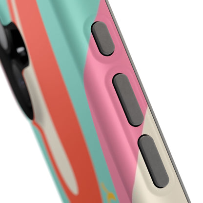 Psychodelic Acid Swirl Phone Case for Apple