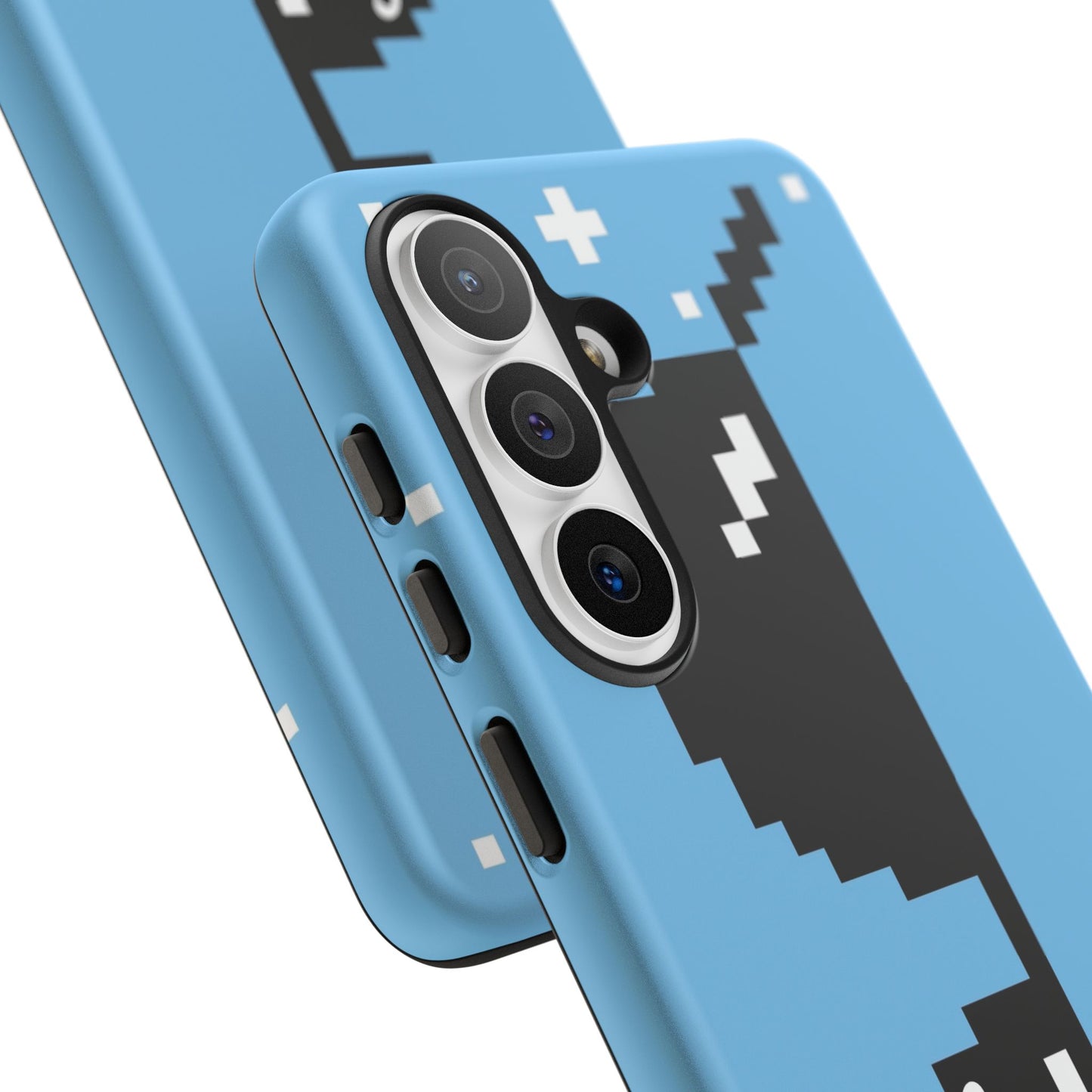Pixel Glass Tough Phone Case for Samsung