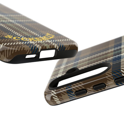 Earth and Sky Plaid Phone Case for Samsung