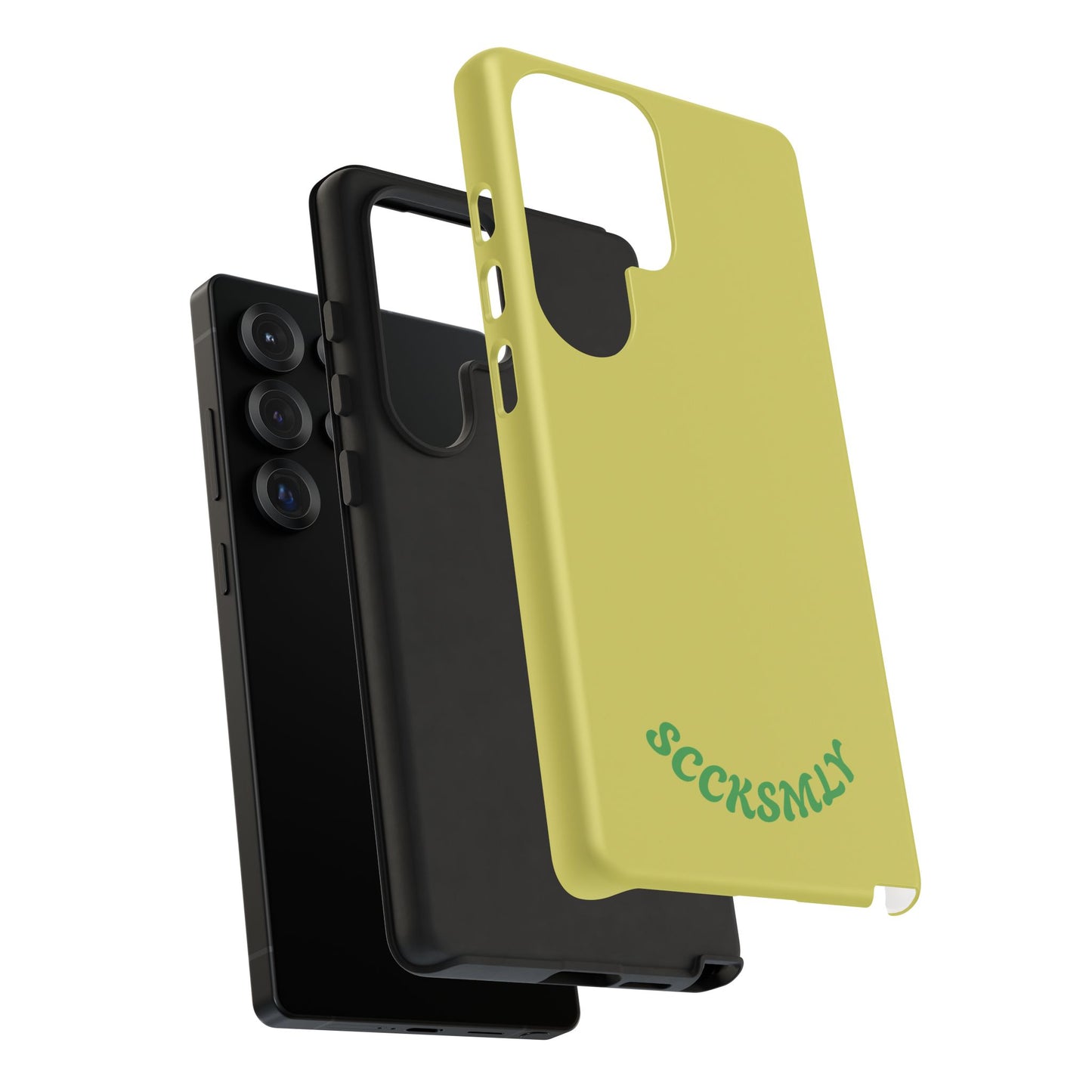 SOLID Lemon Pop Tough Case for Samsung